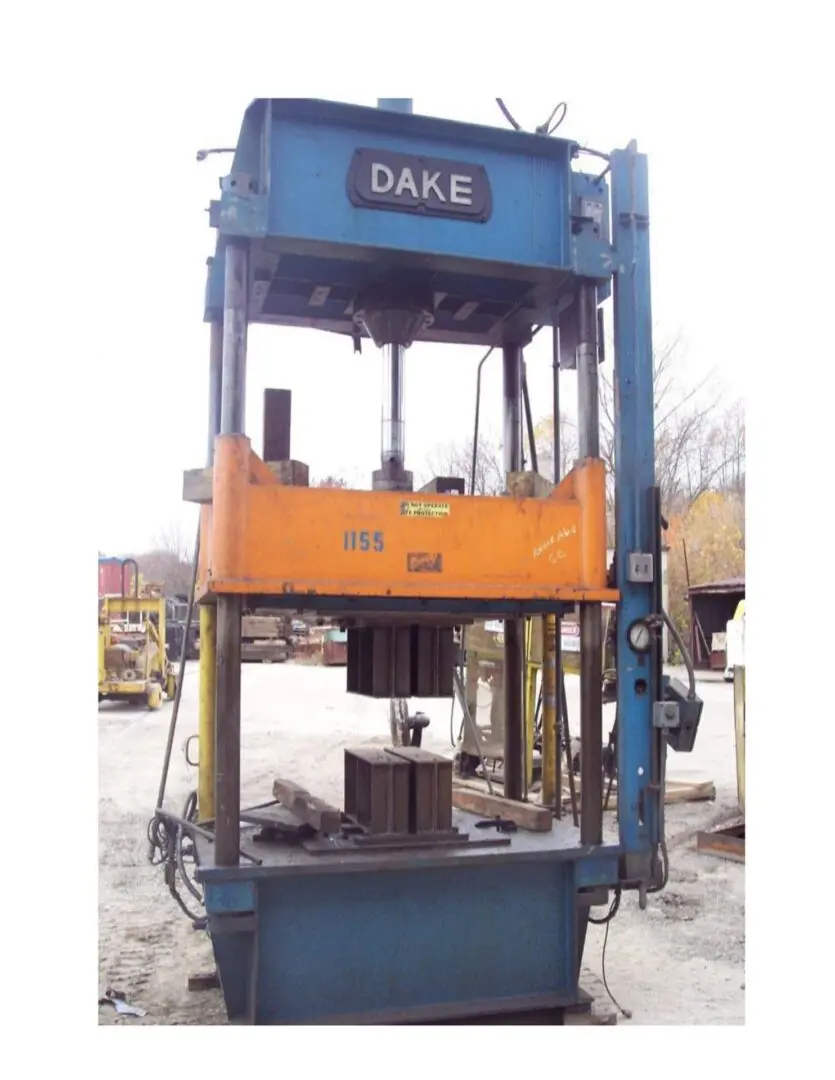 75 Ton Dake Hydraulic Tool Press